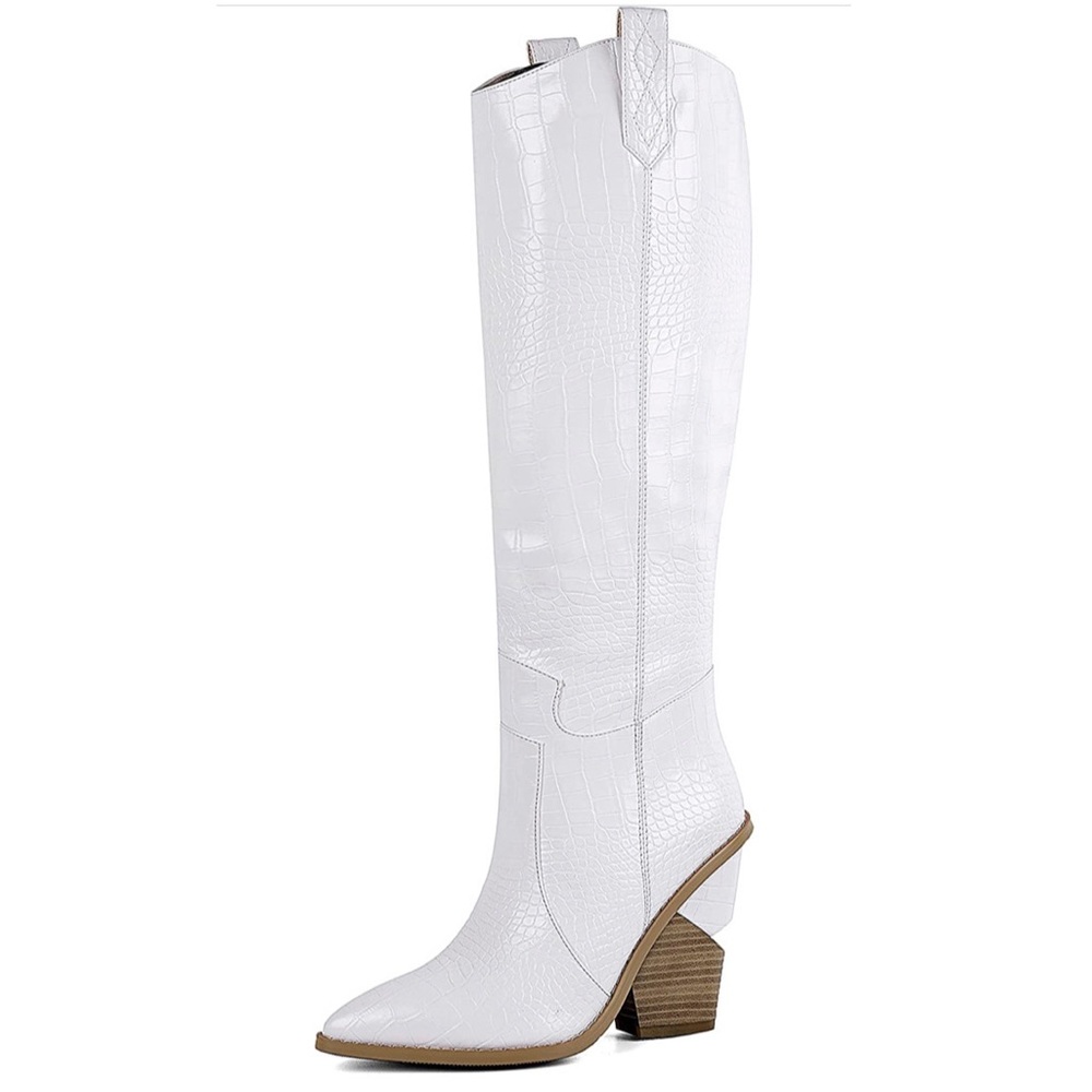 White Cowboy boots